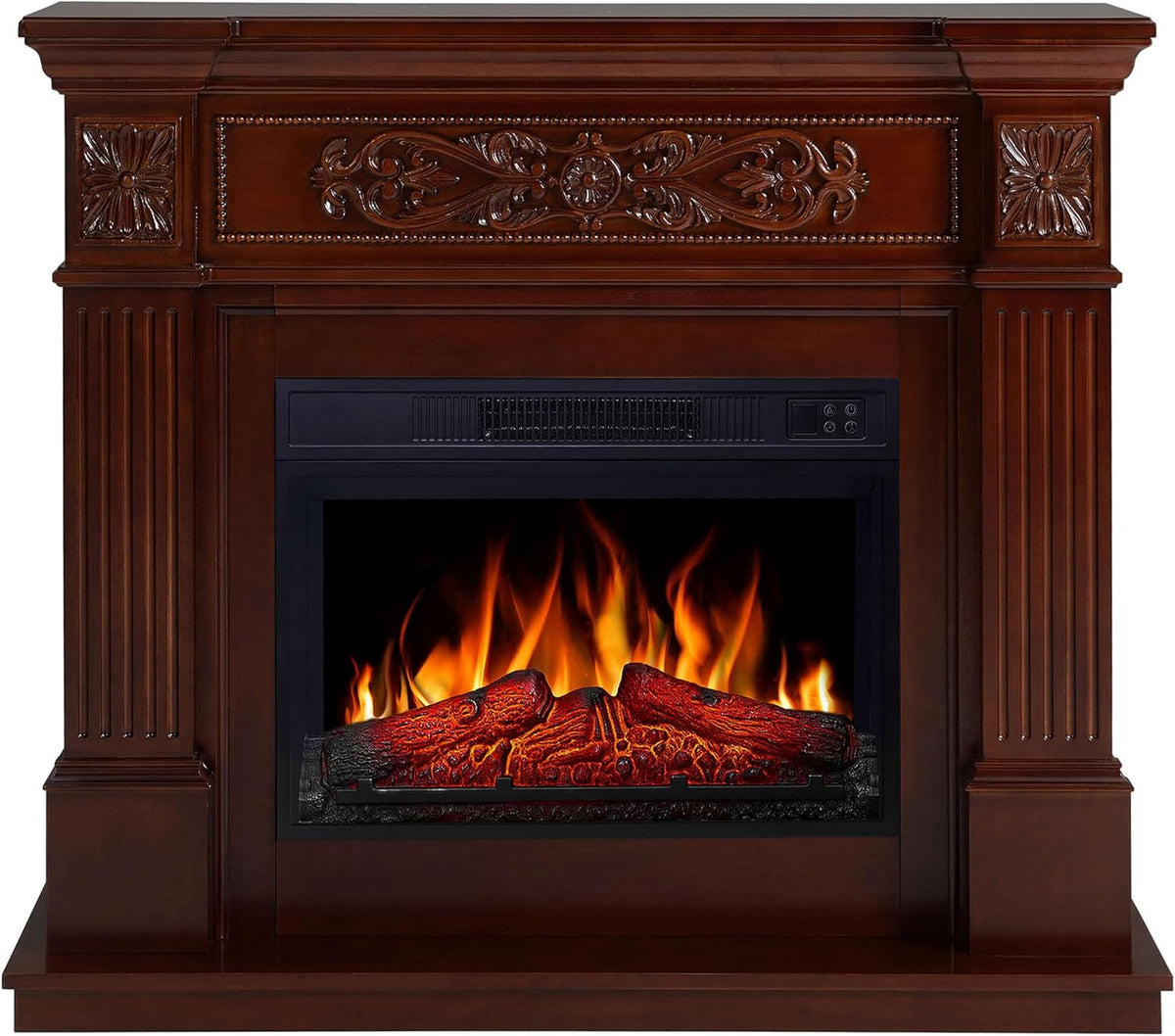 ArtiFlame Elektrische haard Toscana AF23S Russet LED open, 1800 W, 12 verwarmingsmodi, 3 helderheidsniveaus, timer, afstandsbediening, echt vlameffect