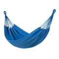 Hängematte Gewebte Baumwolle Blau 210x150 cm