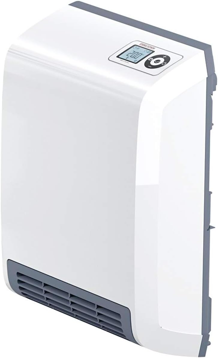 Stiebel Eltron Elektrische kachel elektronisch geregelde snelverwarmer CK 20 trend LCD. 2 kW, lcd-display, weektimer, open vensterherkenning