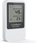 Life Basis Luchtkwaliteitsmeter LifeBasis Radondetector, luchtkwaliteitsmonitor, draadloze radonmonitor, met scherm, radontester, radonmeter