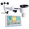 Ecowitt Weerstations WS3820 Weerstation, 7-in-1 zonne-energie, WS69, 7,5, wifi, met buitensensor, huis, buitensensor, tuin, draadloos, voor binnen