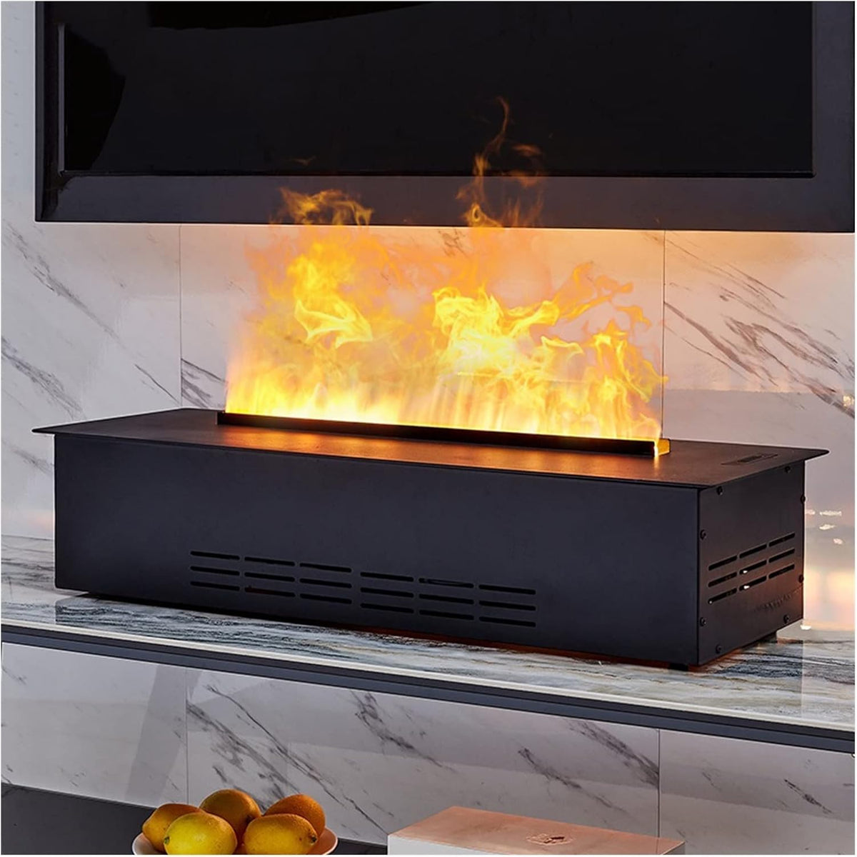 jinyi2016SHOP Elektrische haard open haardengoed, met afstandsbediening Home Decoratieve open haard, voor de winter Elektrische open haard fornuis
