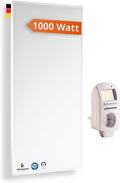 Könighaus Elektrische kachel infraroodverwarming 1000 W - thermostaat, Eco-model