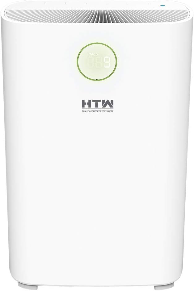 Luchtreiniger HTW, 210 m3/uur, HEPA en milieuanalysator, met UV, ionengenerator
