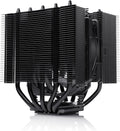 Noctua Ventilator NH, D12L chromax.zwart, Stille Hoogwaardige Dual, Tower CPU, Koeler
