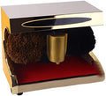 Pwabaf Polijstmachine Schoenpoetsmachine Automatische inductie Schoenpoets, voor familiehotel Bankkantoor Schoenborstels (D)