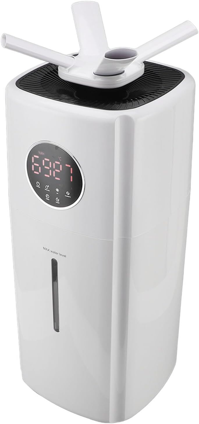 Luchtbevochtiger Qcwwy, 21 Liter, voor Grote Ruimtes, met Hoge Nevelopbrengst, Automatische Uitschakeling, voor Het Hele Huis Industrieel