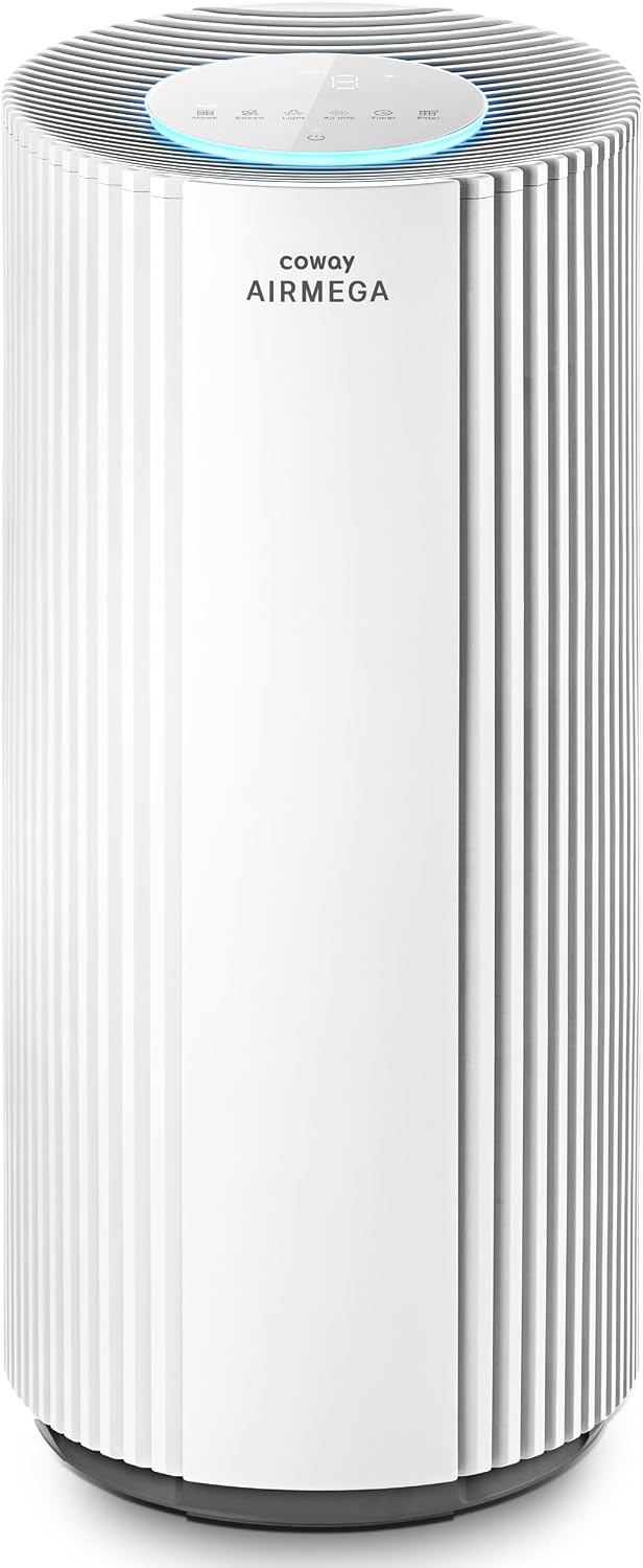 Coway Luchtreiniger HEPA, Airmega 450, Wit, grote ruimtes
