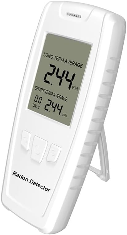 Luchtkwaliteitsmeter Jnchdghwa Desktop Radon Detector Tester Luchtkwaliteit Monitor, voor Thuisgebruik Testen
