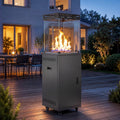 Viketeri Terrasverwarmer Verwarmingsstraler terras gas 13kW terrasverwarming, met 360°