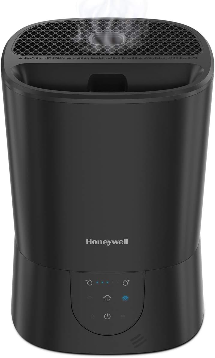 Luchtbevochtiger Honeywell Top Fill Warm Mist, Zwart