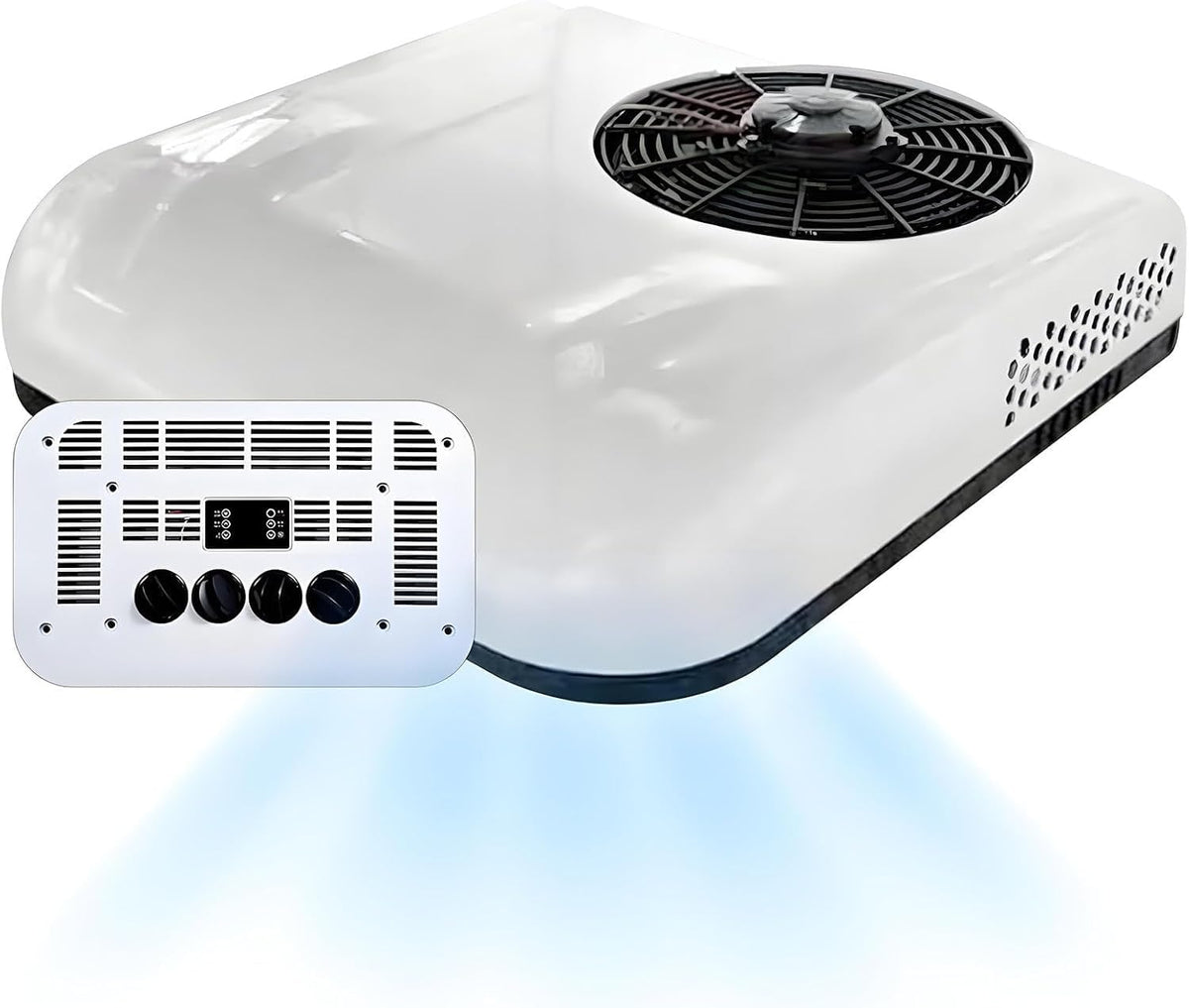 Sxpypiz Mobiele airco Dakairconditioning, verwarming en koeling, eenvoudige installatie, voor vrachtwagens, campers, bussen en zware machines