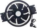 caihuashopping Ventilator Uitlaatventilator Buitenste rotor axiale uitlaat keuken, met 7 ventilator mes krachtige uitlaatventilator, met plug