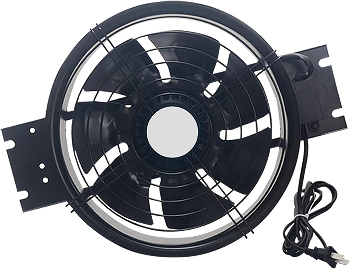 caihuashopping Ventilator Uitlaatventilator Buitenste rotor axiale uitlaat keuken, met 7 ventilator mes krachtige uitlaatventilator, met plug