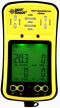 Gasdetector Lnhhg Digital Multi Gasmonitor, met achtergrondverlichting oplaadbare batterij Sound Lig