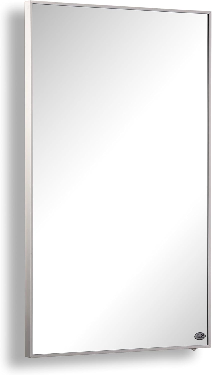 Könighaus Elektrische kachel spiegel-infraroodverwarming 800 Watt - thermostaat