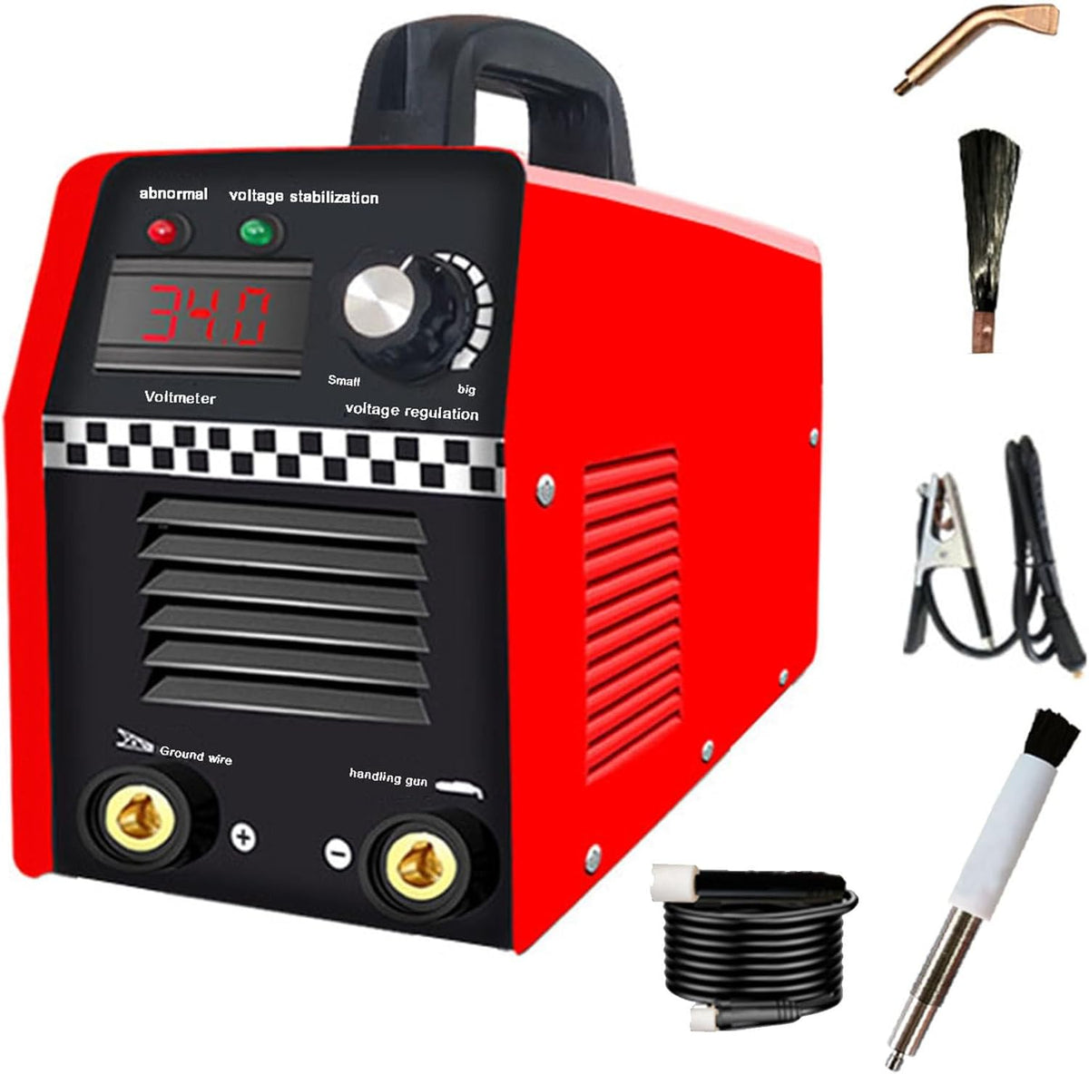 Yehozz Polijstmachine Roestvrijstalen Laskralen, 1000w Laskralen Elektrolyse Reinigingsmachine, Elektrische Lasnaadreinigingsmachine