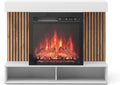 Vicco Elektrische haard 'Lynea', 100 cm, Wit