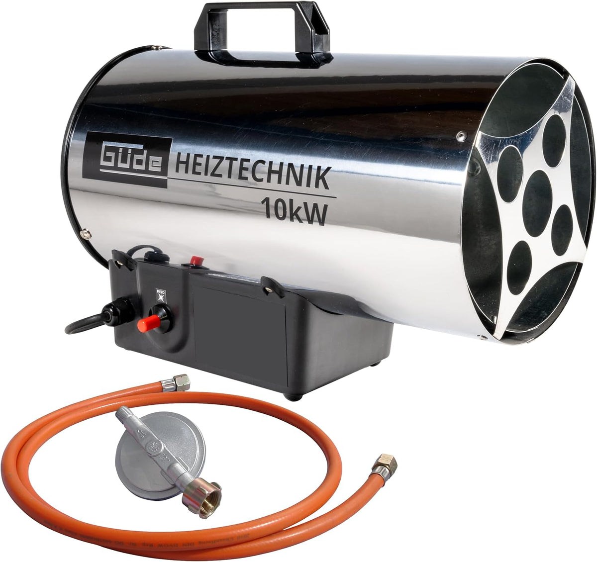 Gasverwarmingssystem Güde 85005 gaskanon GGH10 Inox 10 kW