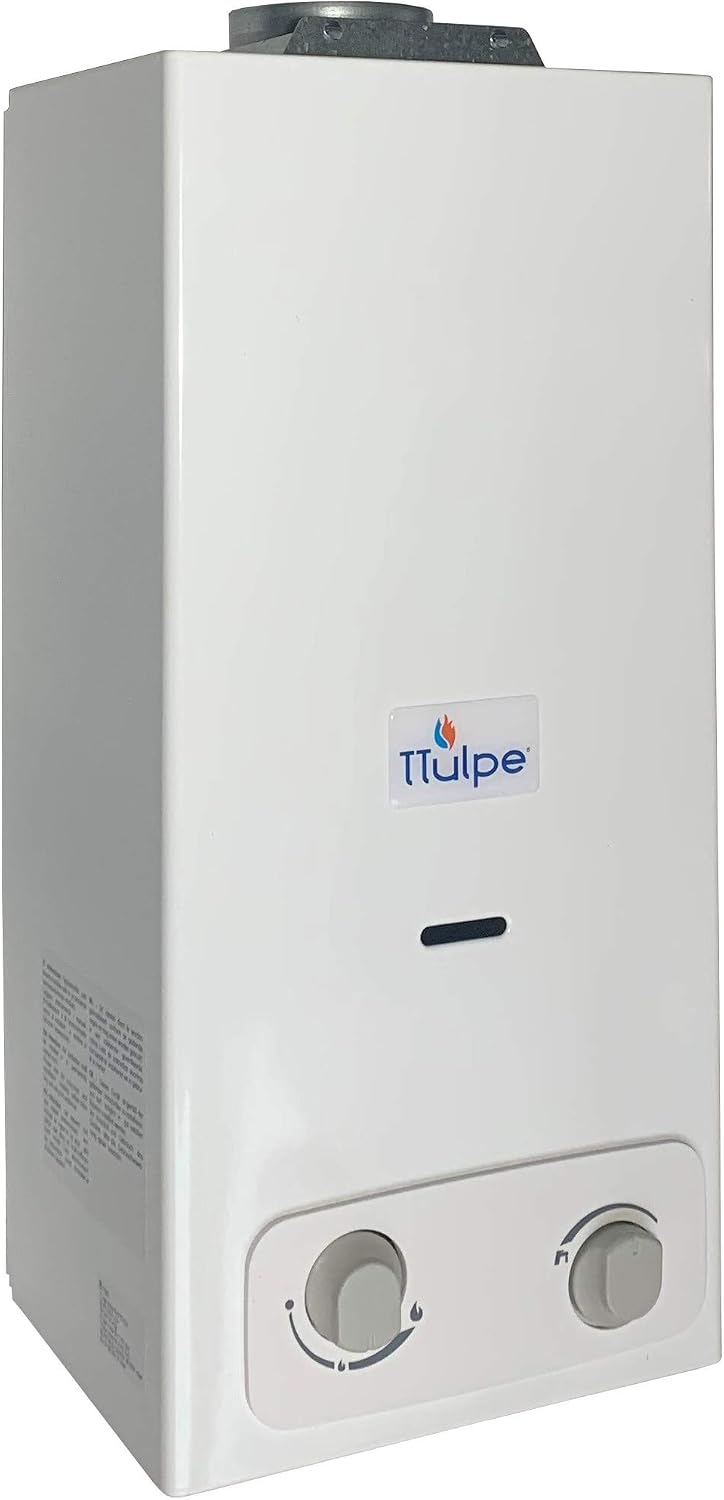 TTulpe Leiding ® Indoor B-6 P37 Eco propaangeiser, met batterijontsteking ErP/NOx