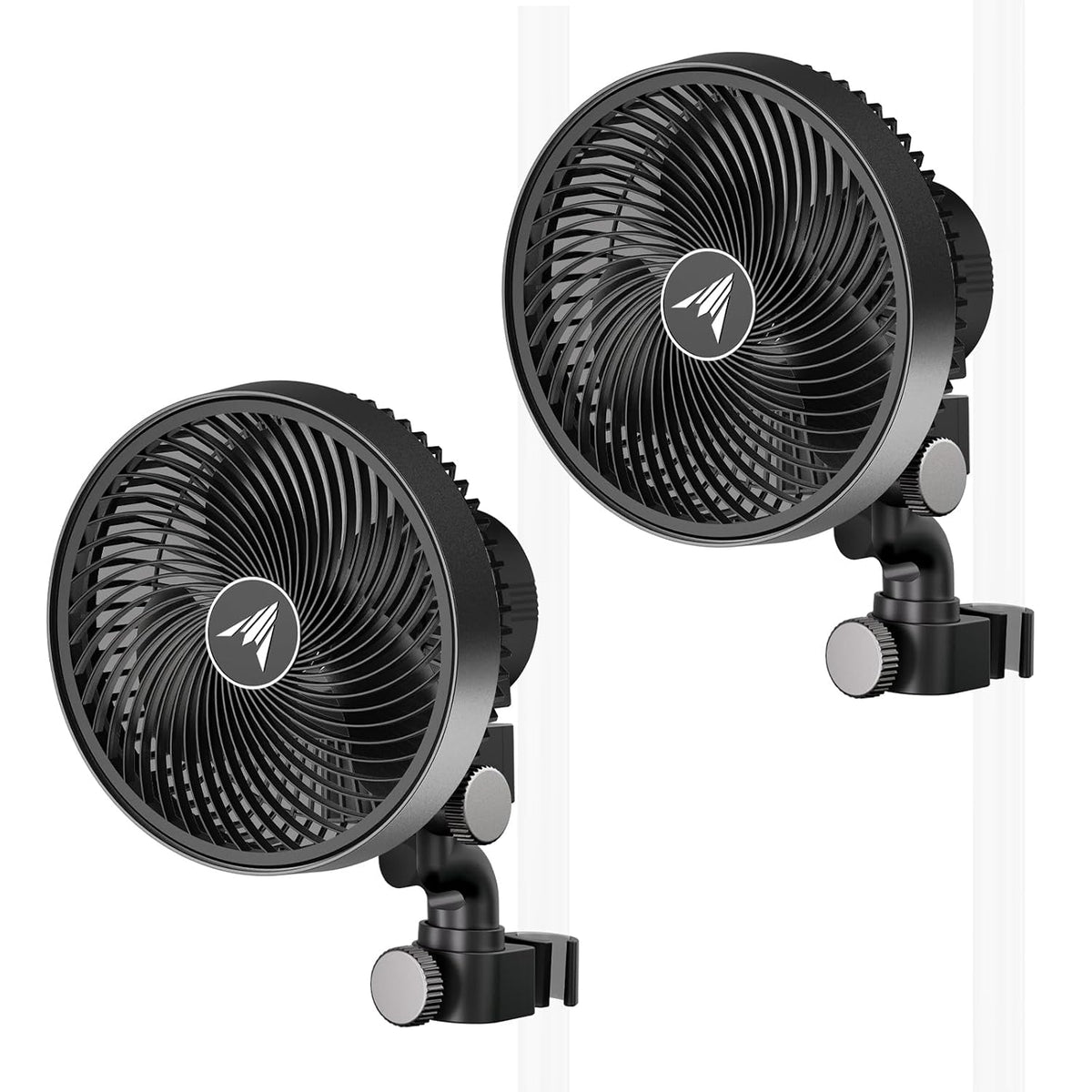 AC Infinity Ventilator Cloudray S6 2-pack, Gen 2 kweektent ventilator 15,2 cm, 10 dynamische windsnelheden en 10 niveaus oscillatie