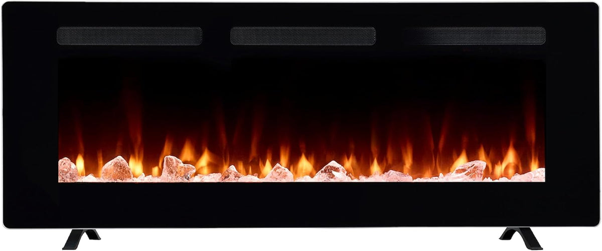 Dimplex Elektrische haard, Elektrische haard Sierra 48' / 122cm, App-bediening, Zwart, LED-verlichting, Realistisch vlameffect