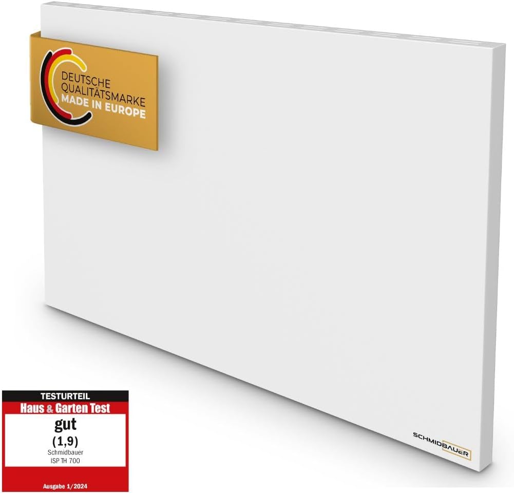 Schmidbauer Elektrische kachel ® Infraroodverwarming hybride verwarming 1000 watt