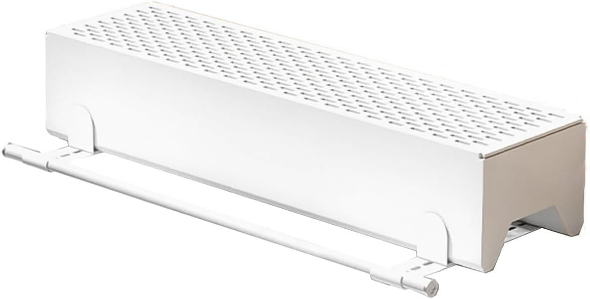 Dtweff Luchtbevochtiger, met uitschuifbare wasdroogstang(60cm/24in), met verwarming, verdampingsbevochtiger, voor slaapkamer en woonkamer