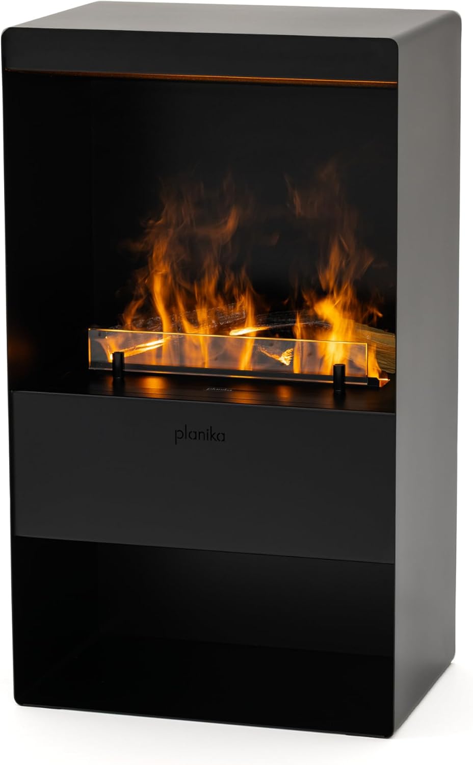 Planika Elektrische haard Steamy Vrijstaande led-open, met waterdampvlam, Optimyst woonkamer-haard-ervaring