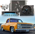 Sxpypiz Mobiele airco Under Dash Airconditioner, 12000 BTU snelle koeling, 24V DC universele A/C-kit, met laag geluidsniveau, voor camper, camper