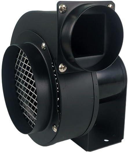 Cvfrdd Ventilator Centrifugale CY127 kanaalventilator, barbecueblazer 50W, afzuigventilator, met meerdere vleugels, turbineblazer, frisse luchtblazer