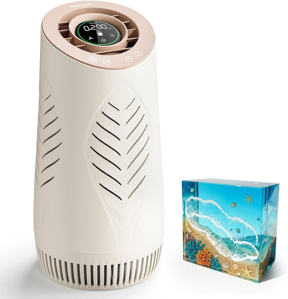 Resiners Luchtreiniger Hars-, met HEPA-filter H13, voor epoxy