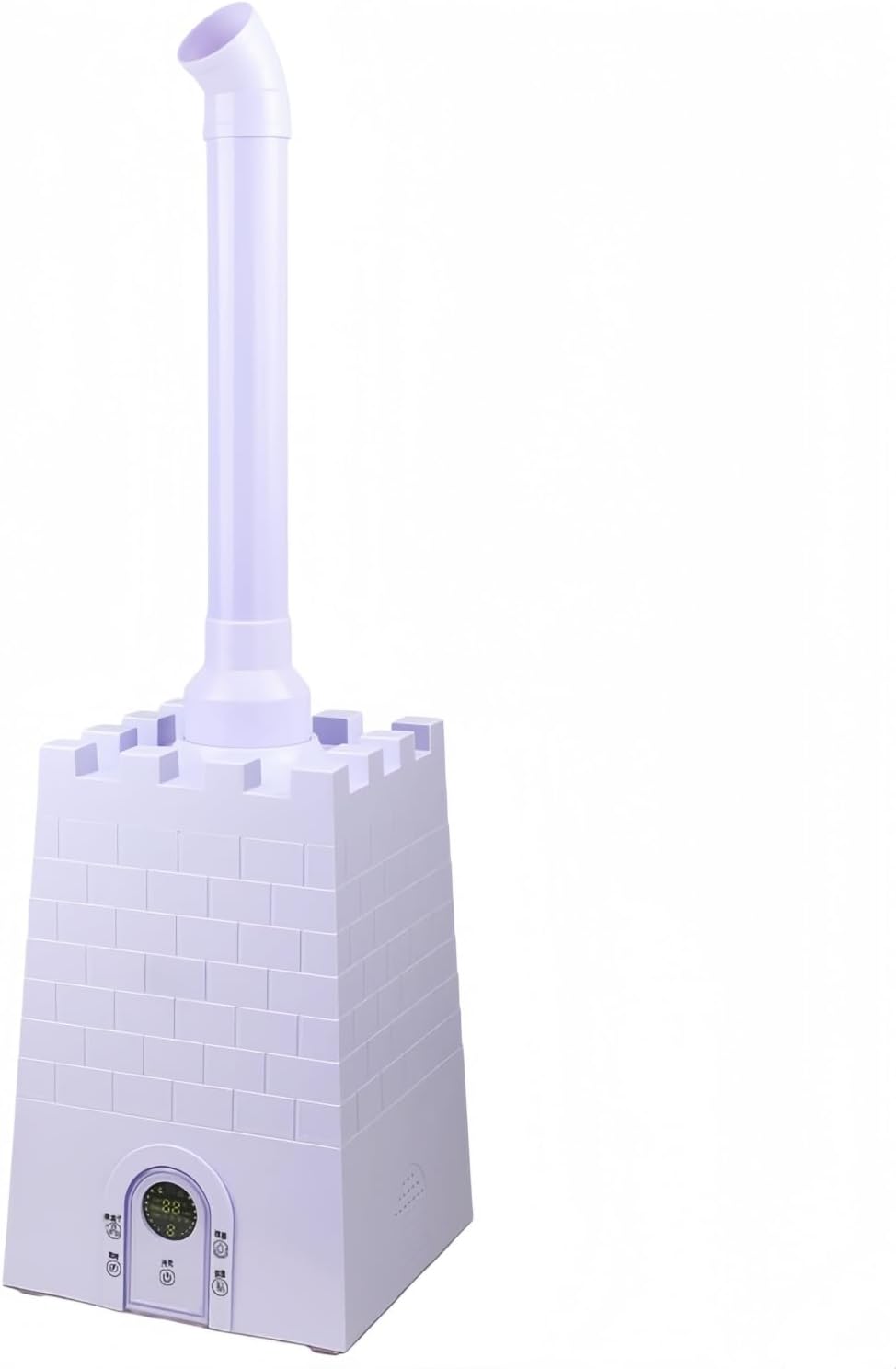 Luchtbevochtiger Commerciële, 8,8 l luchtbevochtiger, met 800 ml/h koele mist, voor kantoor- of werkplaatsruimte tot 100 m2, automatisch