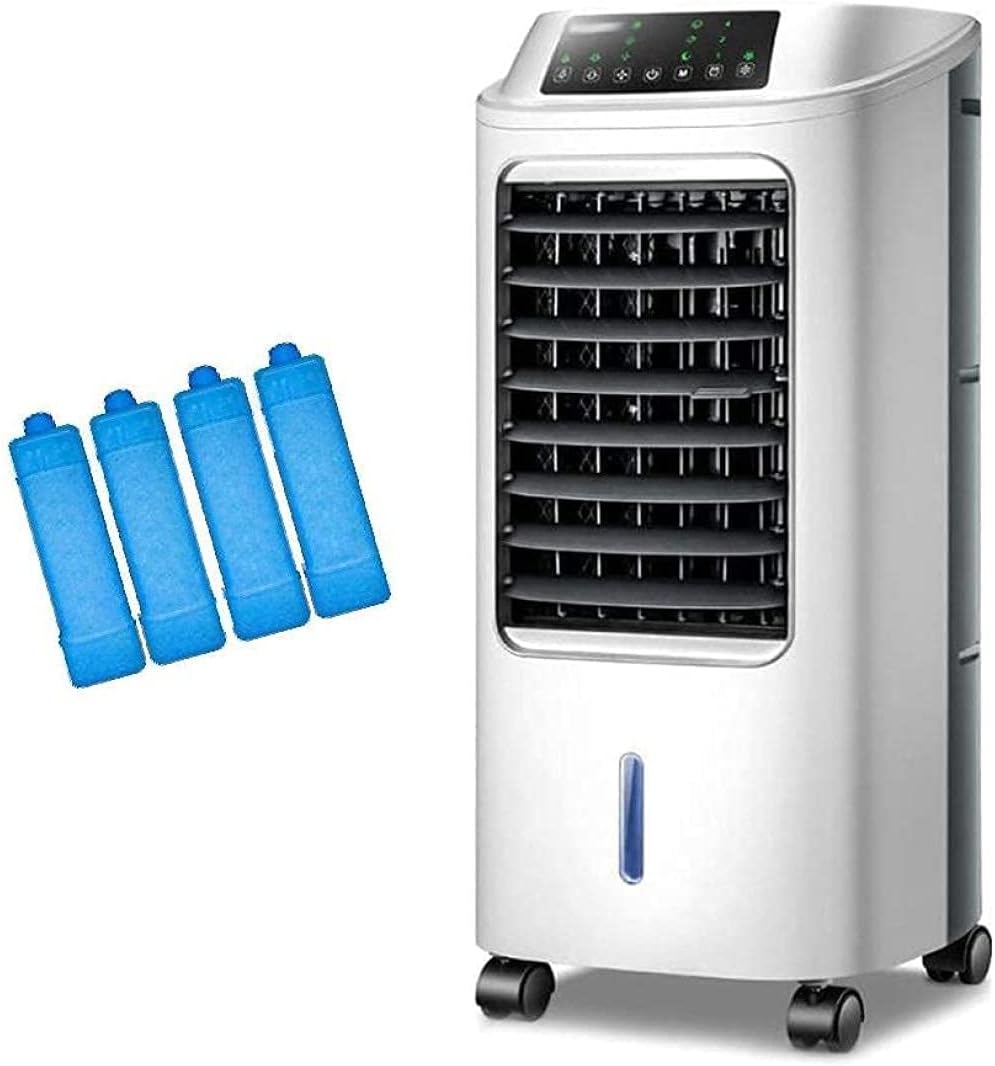 Mobiele airco Verdampingskoelers Draagbare verdampingsbevochtiger Verneveling, Met afstandsbediening Airconditioner Fan Luchtkoeler Ideaal