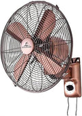 Ventilator Wandmontage Oscillerende Retro Aan De Muur Gemonteerde Industriële