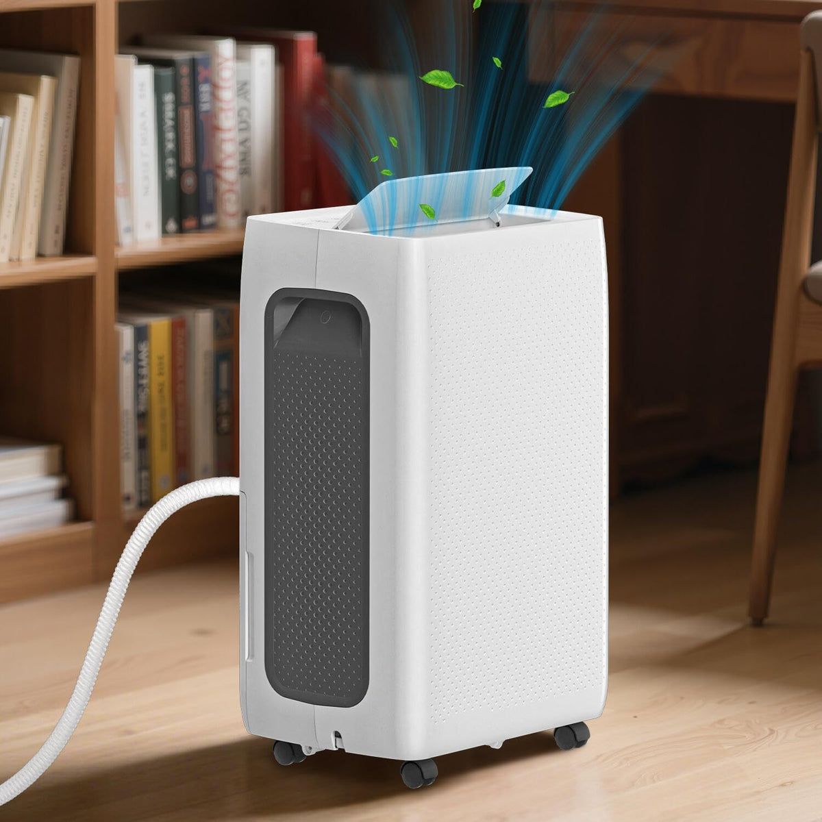 Ansobea Luchtontvochtiger 26L/dag, met 24U, Ontvochtiger Automatisch, Timer, Elektrische Ruimteontvochtiger, Slaapmodus, Ontdooifunctie, Schimmel
