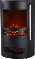 Elektrische haard GLOW FIRE GF CORE Focus, max. 2000 W, met realistisch 3D LED-vuur - staande elektrische haard, 46x65x46cm