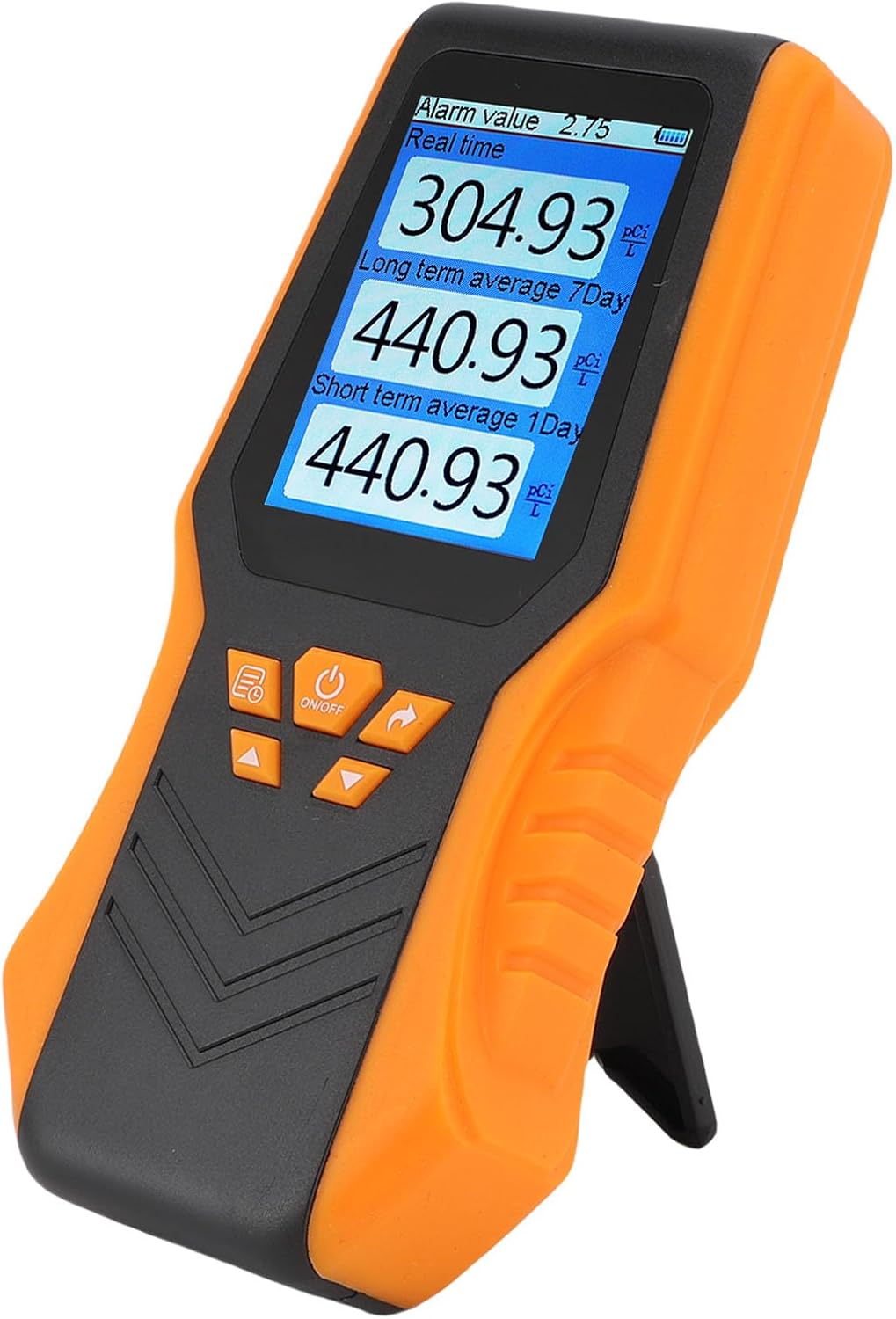 Luchtkwaliteitsmeter Seafront Handheld Radon Detektor Digital Radon Detektor LCD