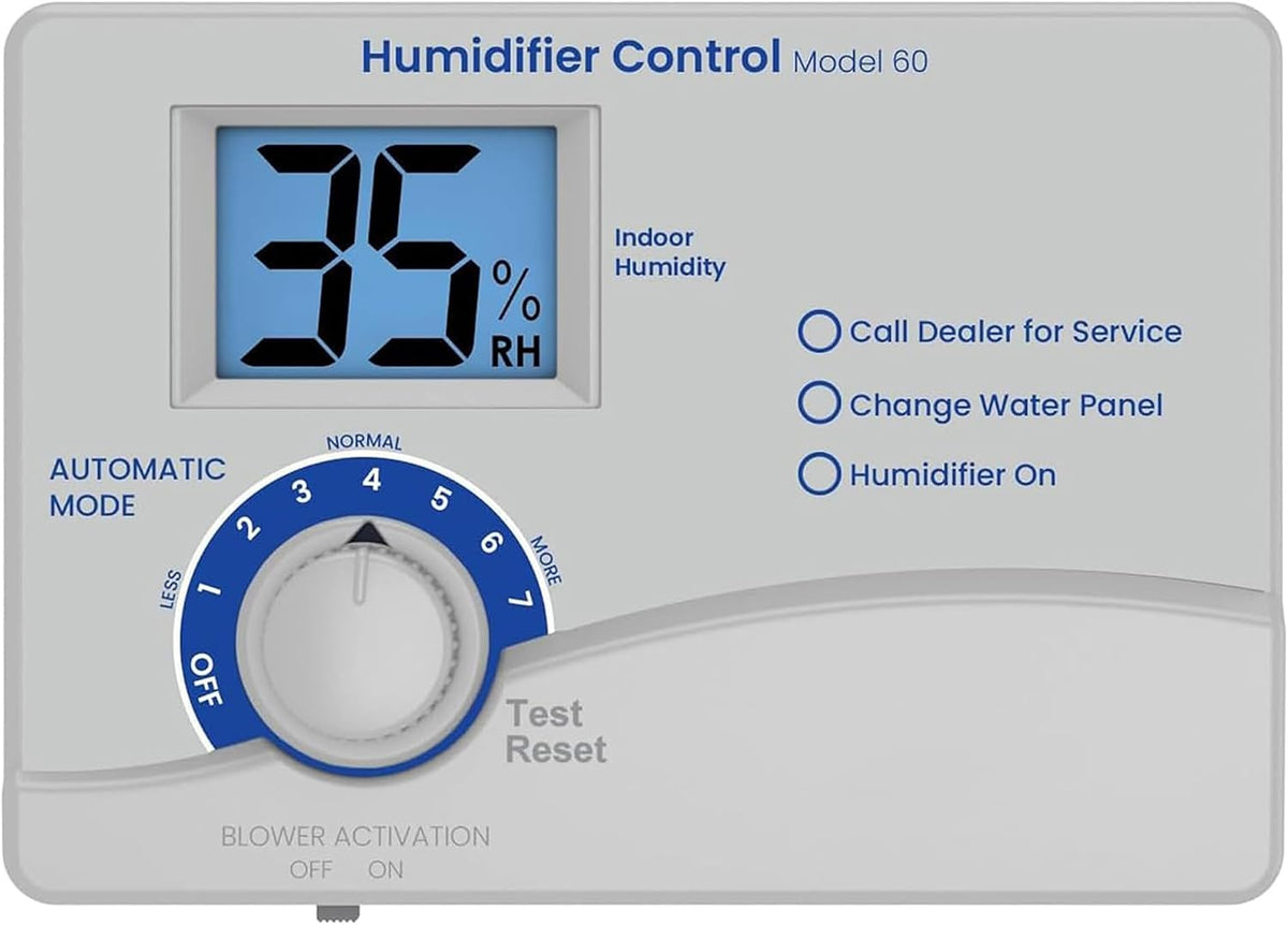 Luchtbevochtiger axaiony, 24VAC, voor het hele huis, met temperatuursensor, voor buiten, automatische digitale luchtbevochtigers