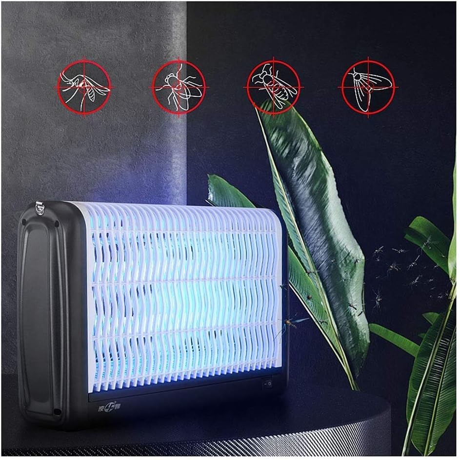Vliegenzapper Muggenval Bug Zapper Lamp, voor thuis en commercieel gebruik 1800~2000V Led Muggen Killer Lamp (3w), Mosquito Killer Indoor, Fly Zapper