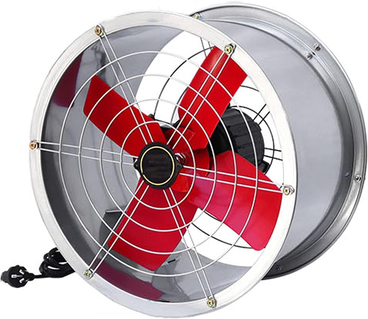 Xumh2024-3 Ventilator Badkamerafzuigventilator Keuken Uitlaatventilator, met dubbelzijdig beschermende net K