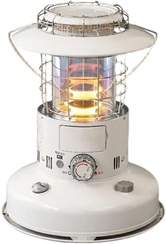 Terrasverwarmer Elektrische open haard, verwarmingsvermogen 2,5 kW, inhoud brandstoftank 4,9 l Easy-t - - haard, met kerosinoven, camping/terras/huis