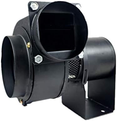 Sscyht Elektrische haard WGE Open ventilator, huishoudelijke rook afzuigapparaat, luchtkanaal ventilatiebak