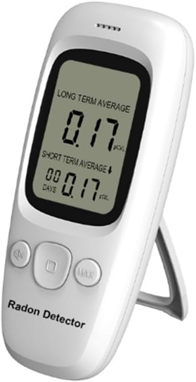 Gasdetector Jnchdghwa Hoge Nauwkeurigheid Sensor Desktop Radon Gas Detector, voor Thuisgebruik Luchtkwaliteit Monitor Gas Analyzer Radon Tester