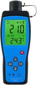 Zadccs Gasdetector, Handheld Zuurstof Detectoren O2 Gas Analyzer Concentratie Meten Tester Bereik 0~30% AR8100, Met Batterij