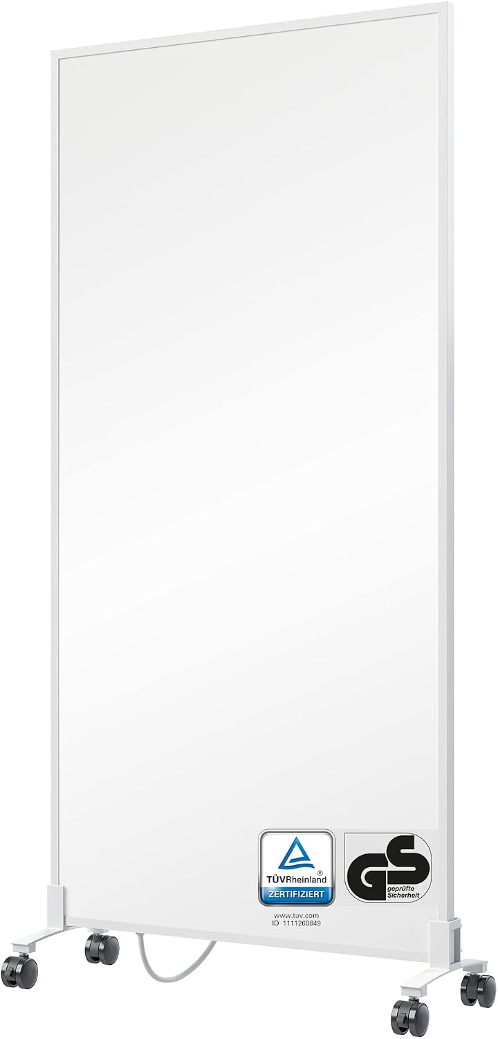 BR Bringer Elektrische kachel Infraroodverwarming, 1200 watt, TÜV, staand apparaat, energiebesparend, mobiele elektrische verwarming, met poten