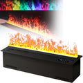 Zhixumm Elektrische haard 3d Waterdamphaard Inzetstuk Realistische, 50cm/19.6in, Smart App/Afstandsbediening/Touchbediening, Decoratieve Haard