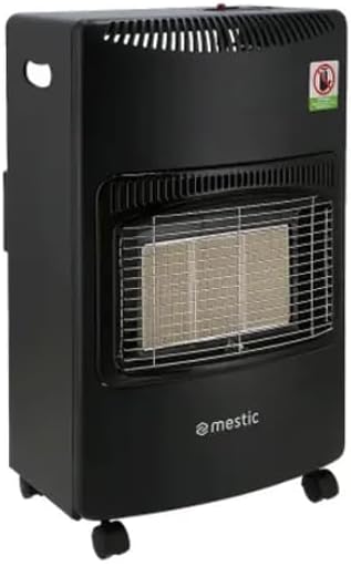Mestic Elektrische kachel Rolkachel MRK-100, Zwart, Gaskachels