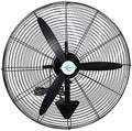 Hsdafcsw Ventilator Wandventilator Industriële, met 3 snelheden, met hoge snelheid, aan de muur gemonteerde ventilator