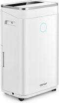 Luchtontvochtiger Fantask Mobiele ontvochtiger 25/dag, met 6,5 l waterreservoir, luchtontvochtiger 3 modi, dehumidifier
